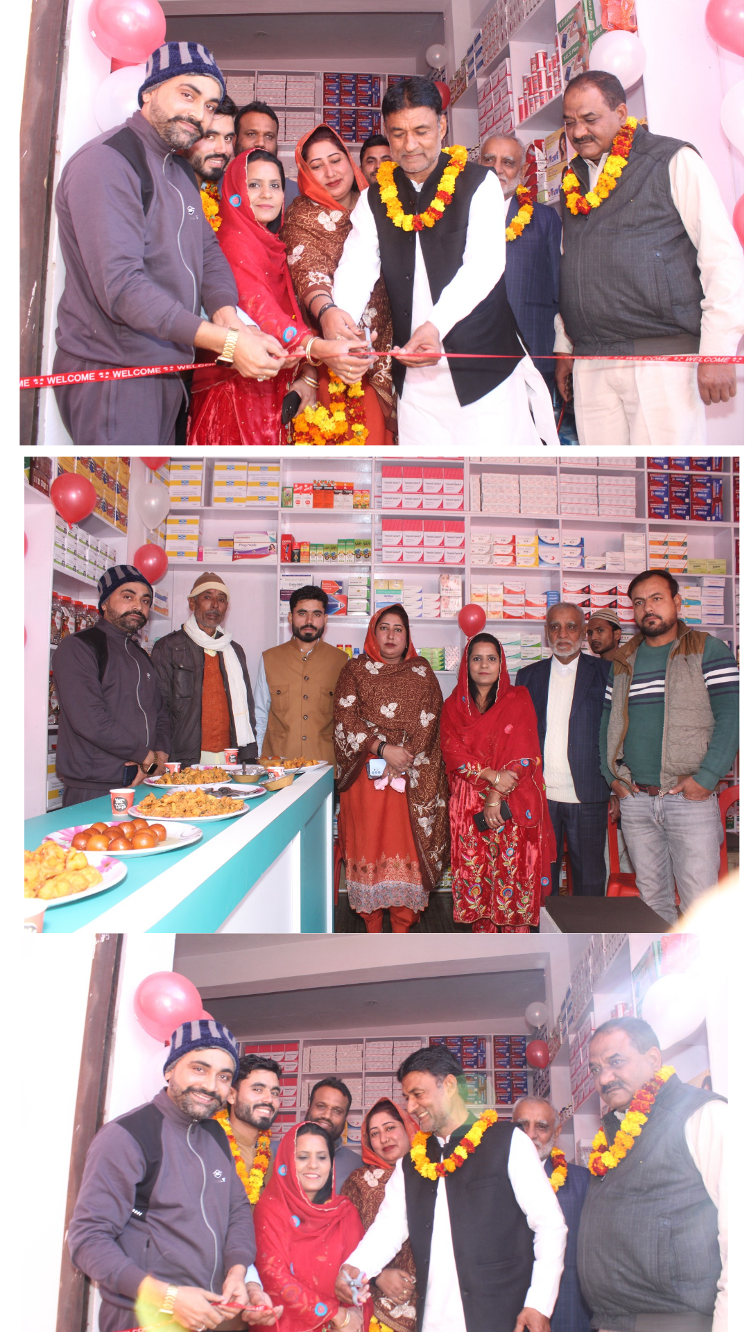 छुटमलपुर में हुआ मेडिकल एजेंसी का उद्घाटन