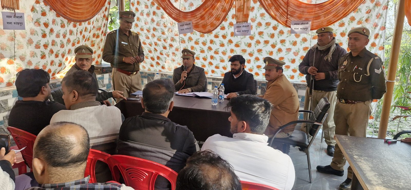 MMNEWSLIVE:- (ऑपरेशन क्लिन) थाने में पड़े वाहनों की गई नीलामी